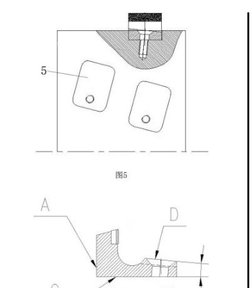 A machine-clamped PCD pre-milling cutter